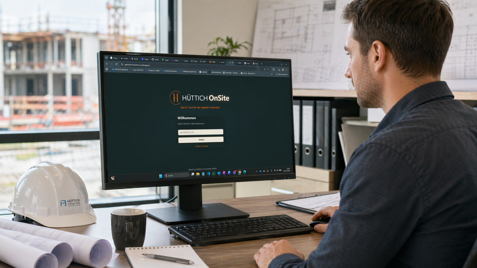 OnSite App – digitale Bauüberwachung am Schreibtisch